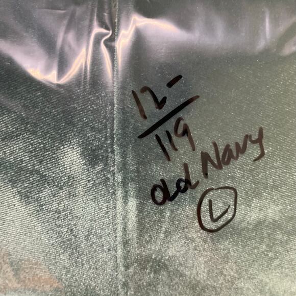 NEW Old Navy Fit & Flare Velvet Mini Dress Size Large Green - Picture 10 of 11